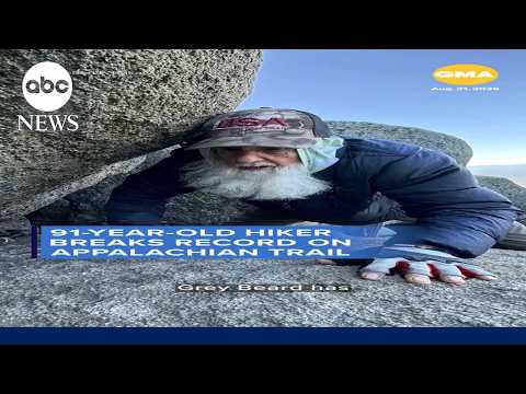 Read more about the article 91-year-old hiker breaks record on Appalachian Trail
